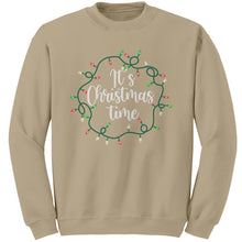 Load image into Gallery viewer, It's Christmas Time Sweatshirt, Merry Christmas Sweatshirt, Cute Christmas Sweatshirt, Christmas Present, Christmas Gifts, Black Friday Sale
