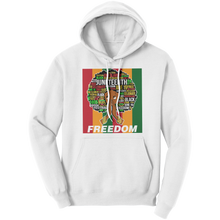 Load image into Gallery viewer, Juneteenth_Hoodie_Freedom_Hoodie_Betty_White_Front_Mockup.png