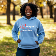 Load image into Gallery viewer, Passport To Paradise Hoodie For Women Vacation Hoodie, Girls Trip Travel Hoodie, Cruise Shirt Travel Gifts For Her, Womens Graphic Hoodie