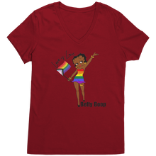 Load image into Gallery viewer, Love_is_Love_Shirt_Betty_Boop_Shirt_Eq_Classic_Red_Mockup.png