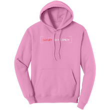 Load image into Gallery viewer, Luxury_Travel_Hoodie_For_Women_Cute_Tra_Light_Pink_Front_Mockup.png