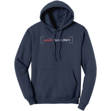 Load image into Gallery viewer, Luxury_Travel_Hoodie_For_Women_Cute_Tra_Navy_Front_Mockup.png