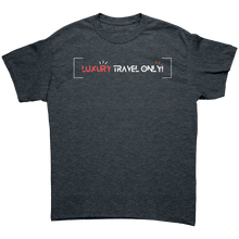 Load image into Gallery viewer, Luxury_Travel_Shirt_For_Women_Cute_Trav_Dark_Heather_Mockup.png