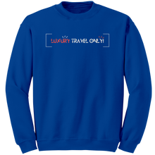 Load image into Gallery viewer, Luxury_Travel_Sweatshirt_For_Women_Cute_Royal_Mockup.png