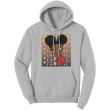 Load image into Gallery viewer, Melanin_Hoodie_Black_Betty_Boop_Hoodie_Ash_Front_Mockup.png