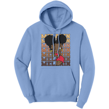 Load image into Gallery viewer, Melanin_Hoodie_Black_Betty_Boop_Hoodie_Light_Blue_Front_Mockup.png