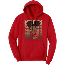 Load image into Gallery viewer, Melanin_Hoodie_Black_Betty_Boop_Hoodie_Red_Front_Mockup.png