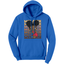 Load image into Gallery viewer, Melanin_Hoodie_Black_Betty_Boop_Hoodie_Royal_Front_Mockup.png
