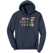 Load image into Gallery viewer, Merry Christmas You All Hoodie, Christmas Hoodie, Betty Boop Hoodie, Christmas Gifts Her, Betty Boop Sweater, Cute Christmas Womens Hoodie