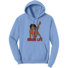 Load image into Gallery viewer, Mom_Betty_Boop_Hoodie_Betty_Boop_Design_Light_Blue_Front_Mockup.png