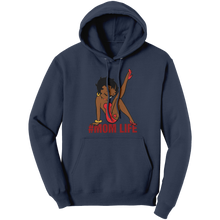 Load image into Gallery viewer, Mom_Betty_Boop_Hoodie_Betty_Boop_Design_Navy_Front_Mockup.png