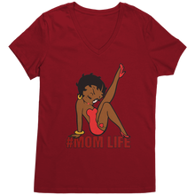 Load image into Gallery viewer, Mom_Life_Betty_Boop_Shirt_Cute_Betty_Bo_Classic_Red_Mockup.png