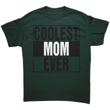 Load image into Gallery viewer, Mom_Shirt_Coolest_Mom_Ever_Shirt_Mama__Forest_Green_Mockup.png