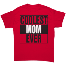 Load image into Gallery viewer, Mom_Shirt_Coolest_Mom_Ever_Shirt_Mama__Red_Front_Mockup.png