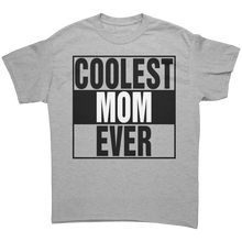 Load image into Gallery viewer, Mom_Shirt_Coolest_Mom_Ever_Shirt_Mama__Sport_Grey_Front_Mockup.png