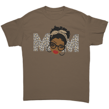 Load image into Gallery viewer, Mom_Shirt_Mama_Shirt_Mom_Tshirt_Mom_L_Brown_Savana_Front_Mockup.png