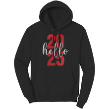 Load image into Gallery viewer, New Year Hoodie, Hello 2025 Hoodie, Happy New Year Hoodie, New Year 2025 Family Hoodie, Holiday Gift Christmas Hoodie Christmas Gift For Her