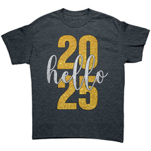 Load image into Gallery viewer, New Year Tshirt, Hello 2025 Shirt, 2025 New Year Shirt, New Year 2025 Family Shirt, Family Gift, Christmas Shirt, Christmas Gift For Her