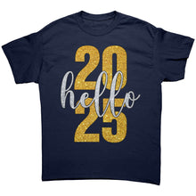 Load image into Gallery viewer, New Year Tshirt, Hello 2025 Shirt, 2025 New Year Shirt, New Year 2025 Family Shirt, Family Gift, Christmas Shirt, Christmas Gift For Her