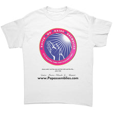 Load image into Gallery viewer, Papa Pink Logo Crew Neck Unisex T-Shirt