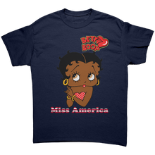 Load image into Gallery viewer, Patriotic_Shirts_Miss_USA_Shirt_Miss_A_Navy_Front_Mockup.png