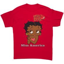 Load image into Gallery viewer, Patriotic_Shirts_Miss_USA_Shirt_Miss_A_Red_Front_Mockup.png