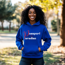 Load image into Gallery viewer, Passport To Paradise Hoodie For Women Vacation Hoodie, Girls Trip Travel Hoodie, Cruise Shirt Travel Gifts For Her, Womens Graphic Hoodie