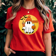 Load image into Gallery viewer, Comfort Colors Halloween Ghost Shirt, Halloween Shirt, Halloween Gift, Halloween Pumpkin Shirt, Spooky Season Shirt, Trick or Treat Shirt