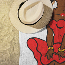 Load image into Gallery viewer, Red Siren Betty Boop Towel - Soft and Large