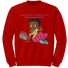 Load image into Gallery viewer, Retro_Betty_Boop_Sweatshirt_Cute_Betty__Red_Mockup.png