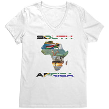 Load image into Gallery viewer, Safari Vneck Shirt, South Africa Vneck Shirt, Africa Tour Shirt Safari Zoo Vneck Shirt Vacation Shirt African Safari Zoo Shirt, Travel Gifts