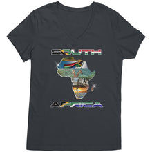 Load image into Gallery viewer, Safari Vneck Shirt, South Africa Vneck Shirt, Africa Tour Shirt Safari Zoo Vneck Shirt Vacation Shirt African Safari Zoo Shirt, Travel Gifts