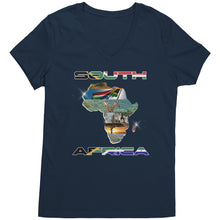 Load image into Gallery viewer, Safari Vneck Shirt, South Africa Vneck Shirt, Africa Tour Shirt Safari Zoo Vneck Shirt Vacation Shirt African Safari Zoo Shirt, Travel Gifts