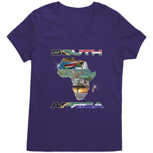 Load image into Gallery viewer, Safari Vneck Shirt, South Africa Vneck Shirt, Africa Tour Shirt Safari Zoo Vneck Shirt Vacation Shirt African Safari Zoo Shirt, Travel Gifts