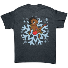Load image into Gallery viewer, Snowflakes Shirt, Betty Boop Shirt, Christmas Shirt, Snowflake Christmas T-Shirt For Women, Snowflakes Design Shirt, Christmas Gift For Her