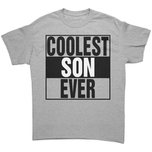 Load image into Gallery viewer, Son_Shirt_Coolest_Son_Ever_Shirt_Son_T_Sport_Grey_Front_Mockup.png