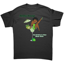 Load image into Gallery viewer, St_Patricks_Day_Shirt_Betty_Boop_Shirt_Black_Front_Mockup.png