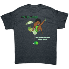 Load image into Gallery viewer, St_Patricks_Day_Shirt_Betty_Boop_Shirt_Dark_Heather_Mockup.png