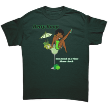 Load image into Gallery viewer, St_Patricks_Day_Shirt_Betty_Boop_Shirt_Forest_Green_Mockup.png