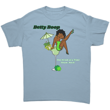 Load image into Gallery viewer, St_Patricks_Day_Shirt_Betty_Boop_Shirt_Light_Blue_Front_Mockup.png