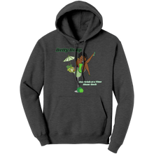 Load image into Gallery viewer, St_Patricks_Hoodie_Shamrock_Hoodie_Cut_Dark_Heather_Front_Mockup.png