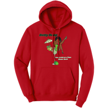 Load image into Gallery viewer, St_Patricks_Hoodie_Shamrock_Hoodie_Cut_Red_Front_Mockup.png