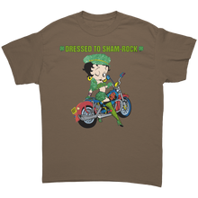 Load image into Gallery viewer, St_Patricks_Shirt_Betty_Boop_Shirt_Dre_Brown_Savana_Front_Mockup.png