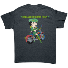 Load image into Gallery viewer, St_Patricks_Shirt_Betty_Boop_Shirt_Dre_Dark_Heather_Mockup.png
