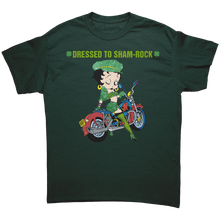 Load image into Gallery viewer, St_Patricks_Shirt_Betty_Boop_Shirt_Dre_Forest_Green_Mockup.png