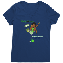 Load image into Gallery viewer, St_Patricks_Shirt_Betty_Boop_Shirt_One_Deep_Royal_Mockup.png