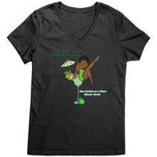 Load image into Gallery viewer, St_Patricks_Shirt_Betty_Boop_Shirt_One_Jet_Black_Mockup.png