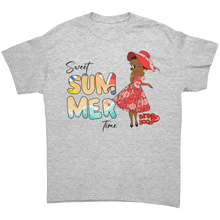 Load image into Gallery viewer, Sweet_Summer_Shirt_Betty_Boop_Summer_Ts_Ash_Grey_Front_Mockup.png