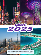 Load image into Gallery viewer, 2025 Calendar, 2025 Travel Calendar, Monthly Calendar, 12 Month Calendar, Travel Gift, Wall Decor, Digital Calendar, Digital Download