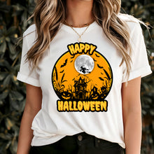 Load image into Gallery viewer, Happy Halloween Shirt, Retro Halloween Shirt, Spooky Season Shirt, Trick or Treat Shirt, Halloween Gift, Comfort Colors Unisex Shirt